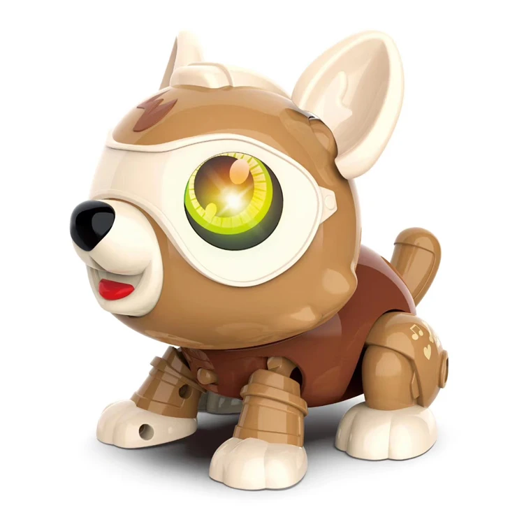 
2020 New Arrival Educational DIY Voice Control Cute Robot Magic Pet Dog Toys 