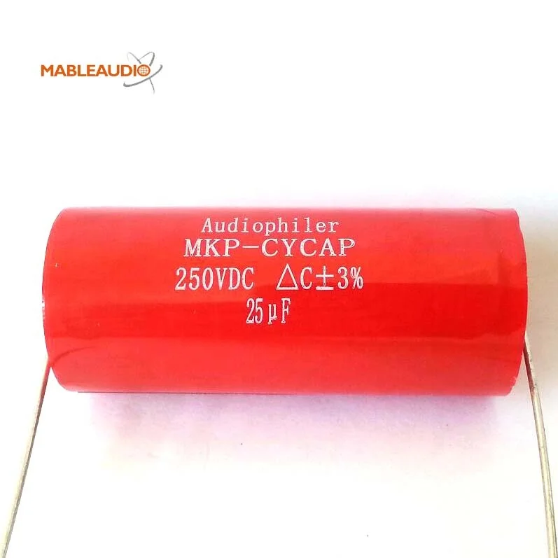 MACM0023 250V 25UF MKP audiophiler Axial Audio HIFI Capacitor