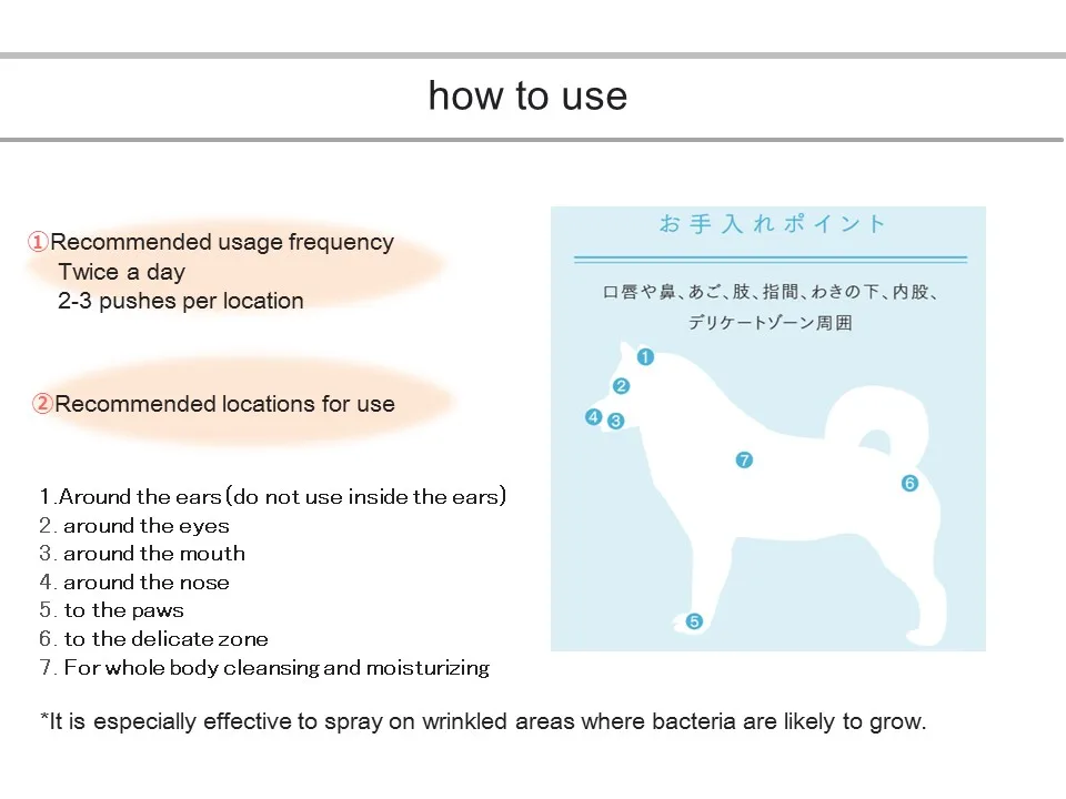 Wholesale commercial durable pet supplies candidiasis cat dog cleaning grooming products dog