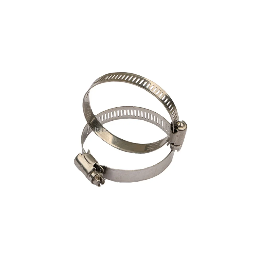 Manufacturer provides American style throat clamps for bridge installation with zip ties, clamps, and pipe clamps