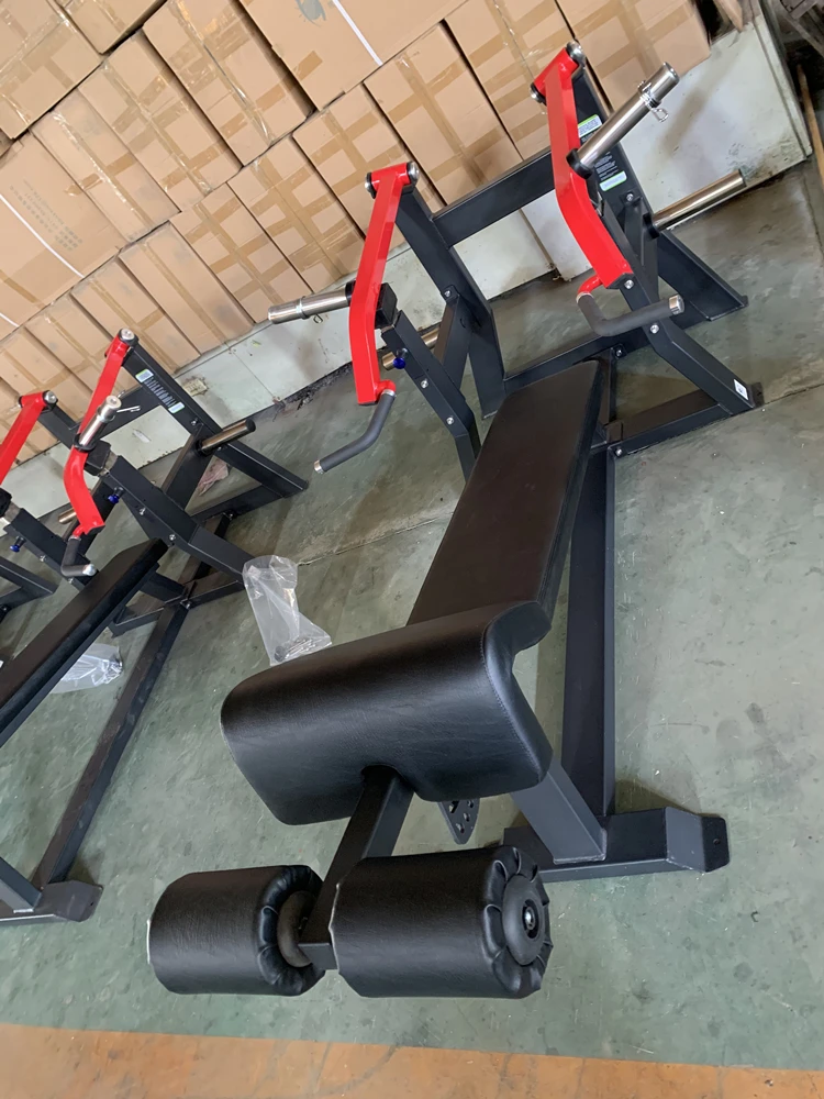 Gym Commercial Push Chest Press Trainer Decline Bench Press AXD-H32