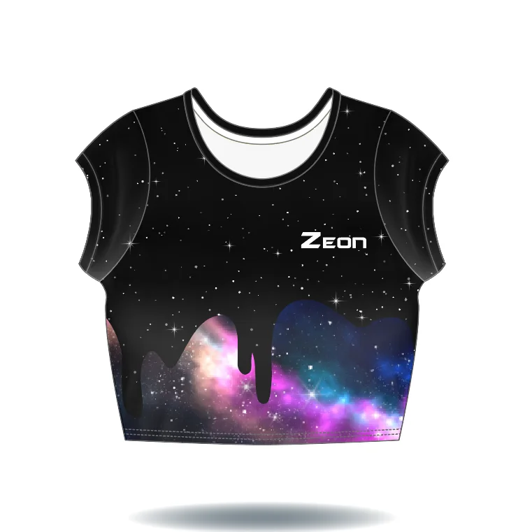 Professional Varsity T Shirt custom t shirt sports yoga running womens ladies girls t shirt crop top