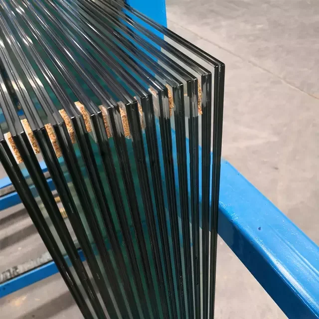 ESG VSG milky white lamination CE roof sunroom wholesale 66.2 security toughened sandwich panel laminated glass price