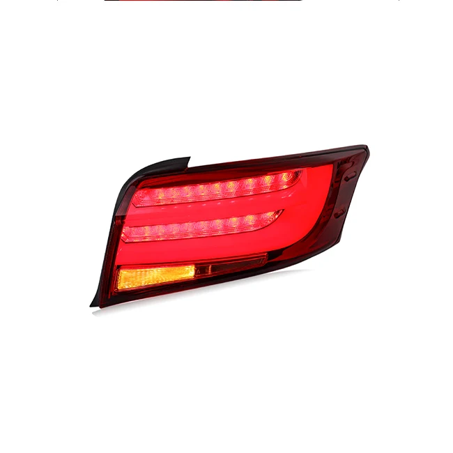 LED Tail Lamp LED Rear Light For TOYOTA VIOS 2014 RED color SmokeCar Light Assembly