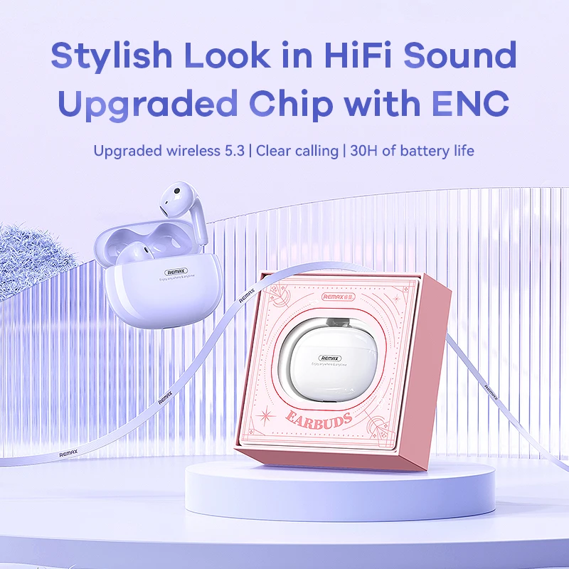 Remax Bluetooth 5.3 Mini Gaming In-Ear Earphones Tws Low Latency Oem 2023 Audifonos-Bluetooth Headset Wireless Earbuds