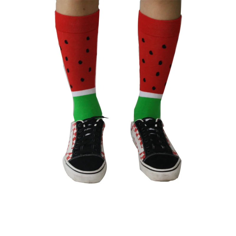 happy Zufeng Cute fruit icepop pattern custom cotton socks with package