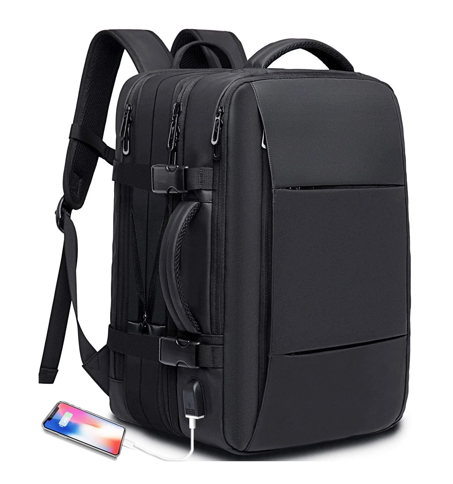 Travel Backpack,Flight Approved Carry On Backpack for International Travel Bag, Water Resistant  Laptop Backpacks