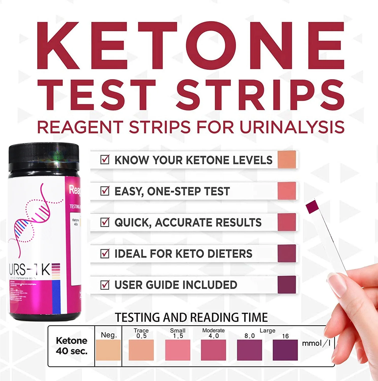  Perfect Keto supplier ketone test strips blood for ketosis and keto diet people ketogenic strip