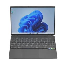 Custom logo OEM Laptops Notebook 1TB SSD N5095 16 inch FHD 2K 12GB RAM 180 degree folding Business laptop for Celeron