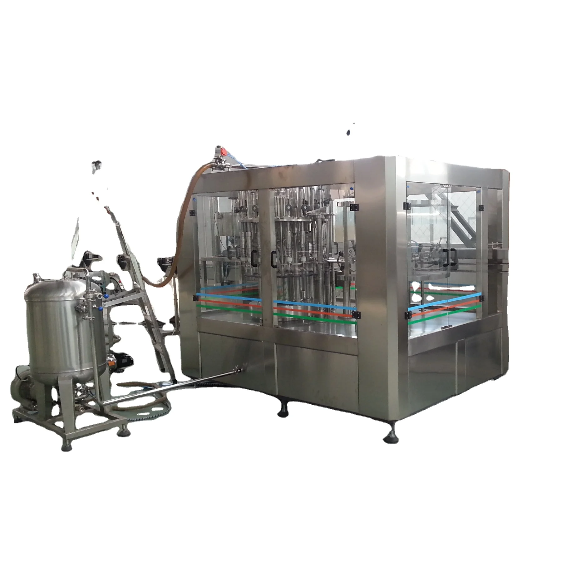 3000BPH небольшая автоматическая машина для розлива сока