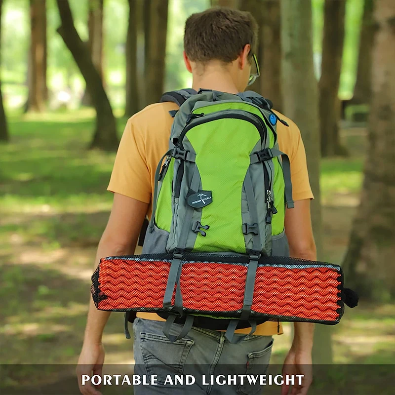 2024 Hot Sell Custom Logo IXPE foam sleeping pad Foam Egg Crate Sleeping Folding Pad