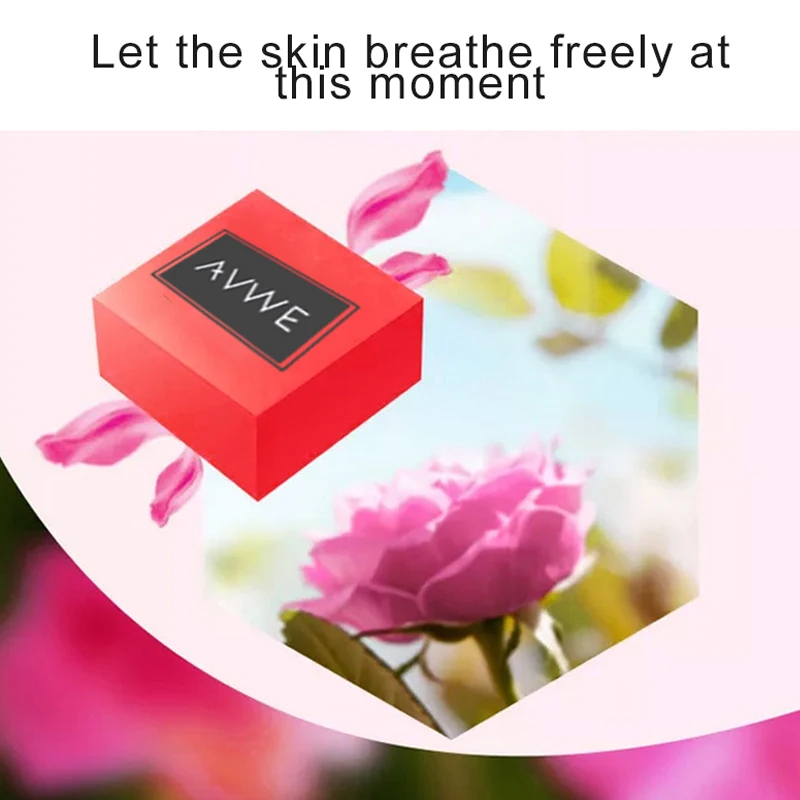 Rose Essential Oil Soap Whitening Cleaning Disinfection Wholesale Private Label Cosmetics Soap