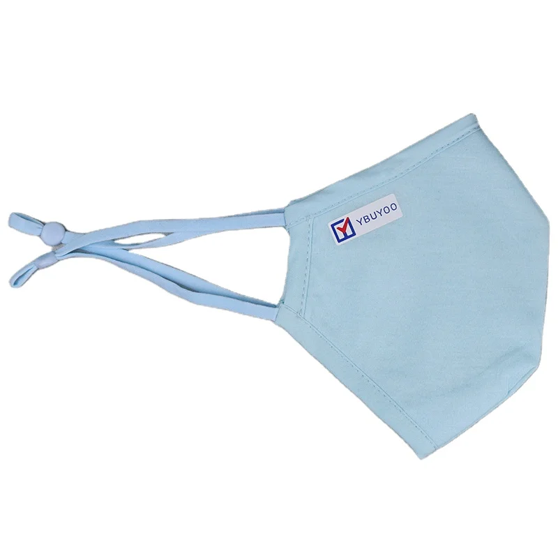 YBUYOO Reusable nano Cotton Face Mask designer face mask adjustable breathable ffp2 mask adult respirator