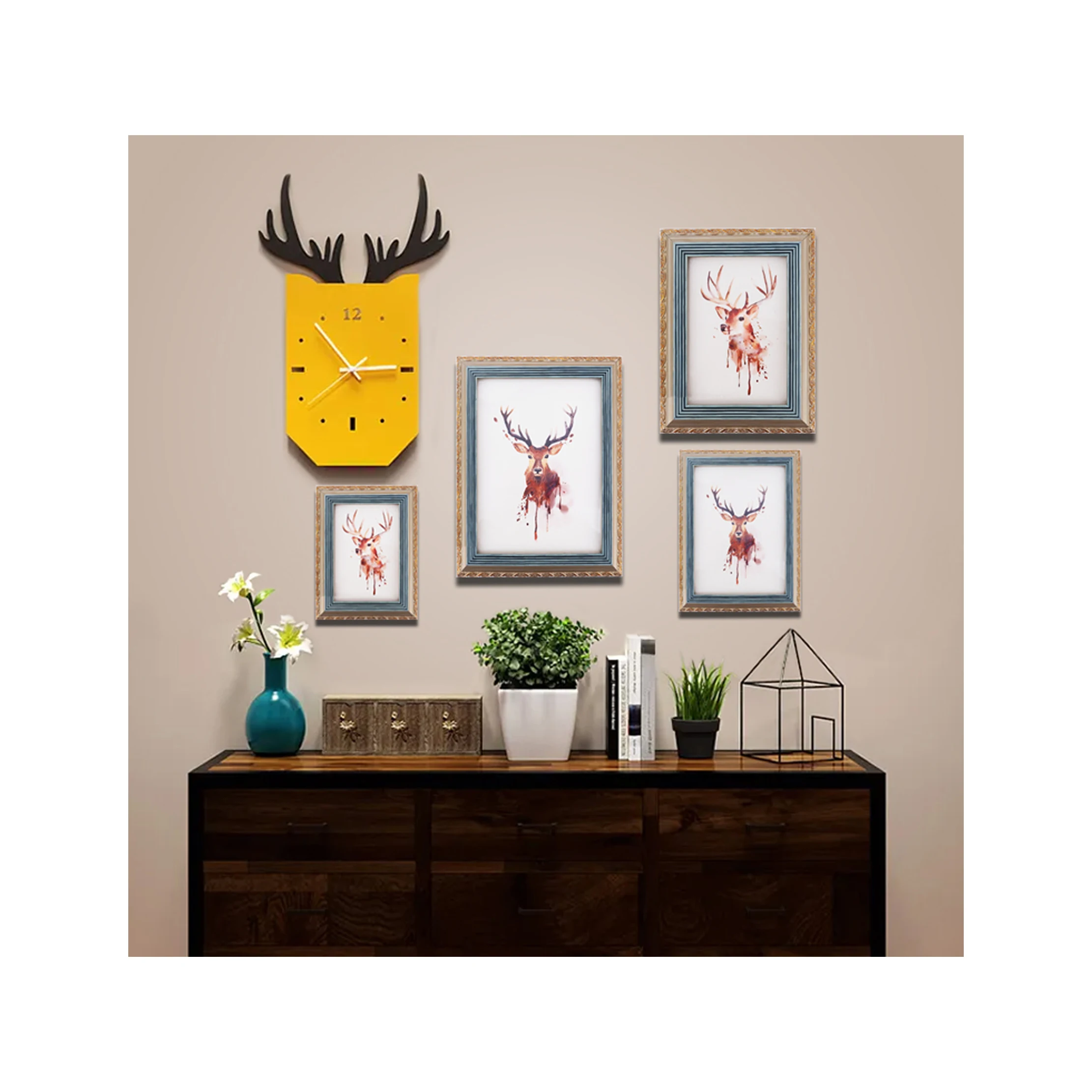 11x14 16x20in Home Simple Stylish Modern Wooden Black Photo Picture Frame