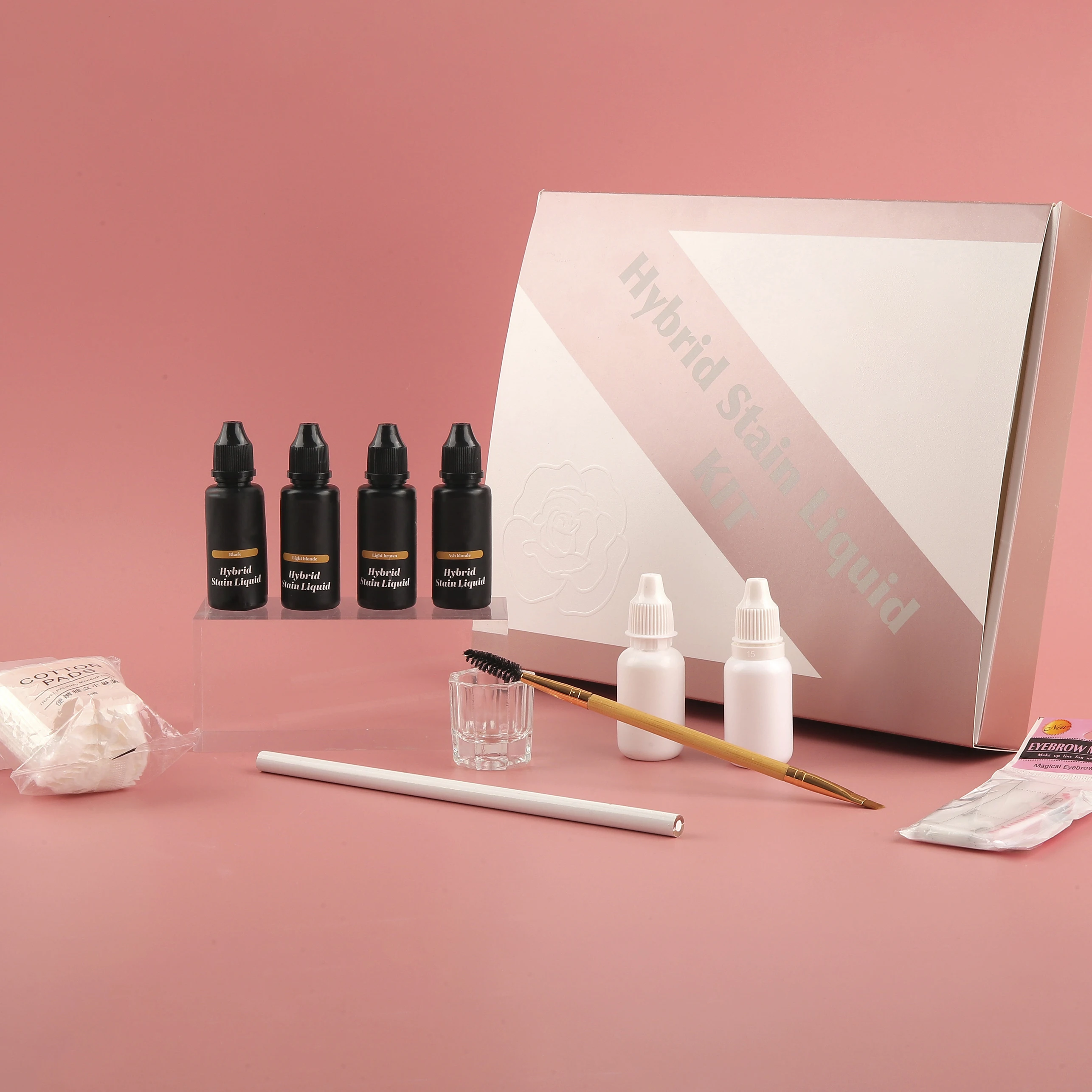 New Pure plant extract Brow stain Long lasting eye lash brow stain brow tint kit private label eyebrow tinting