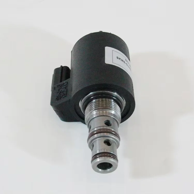 Excavator SKM6-G24D Diesel Engine Solenoid Valve KWE6K-22 G24D16B