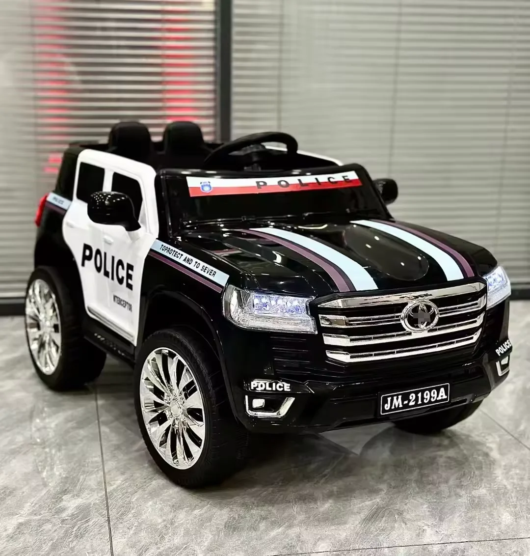 New Design Ride-On Cars Children Police Cars Kids Electric Toy Car For Child With 12V Battery And Remote Control