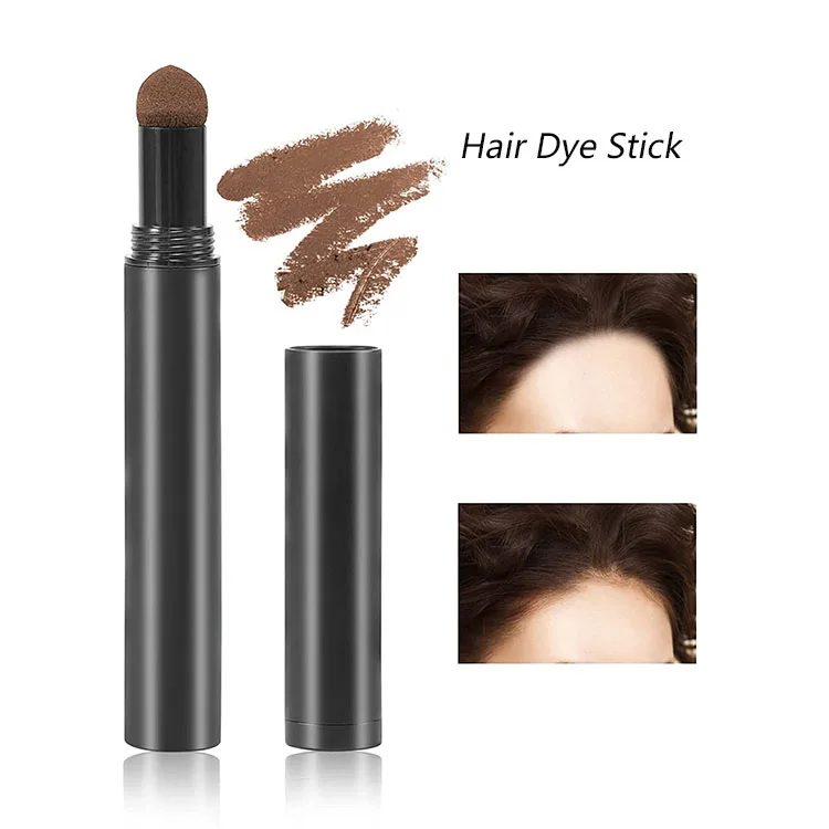 Custom Root Touch Up Pen Lasting Hair Dye Brushes Dual Purpose Quick Dye Hair Dye Stick