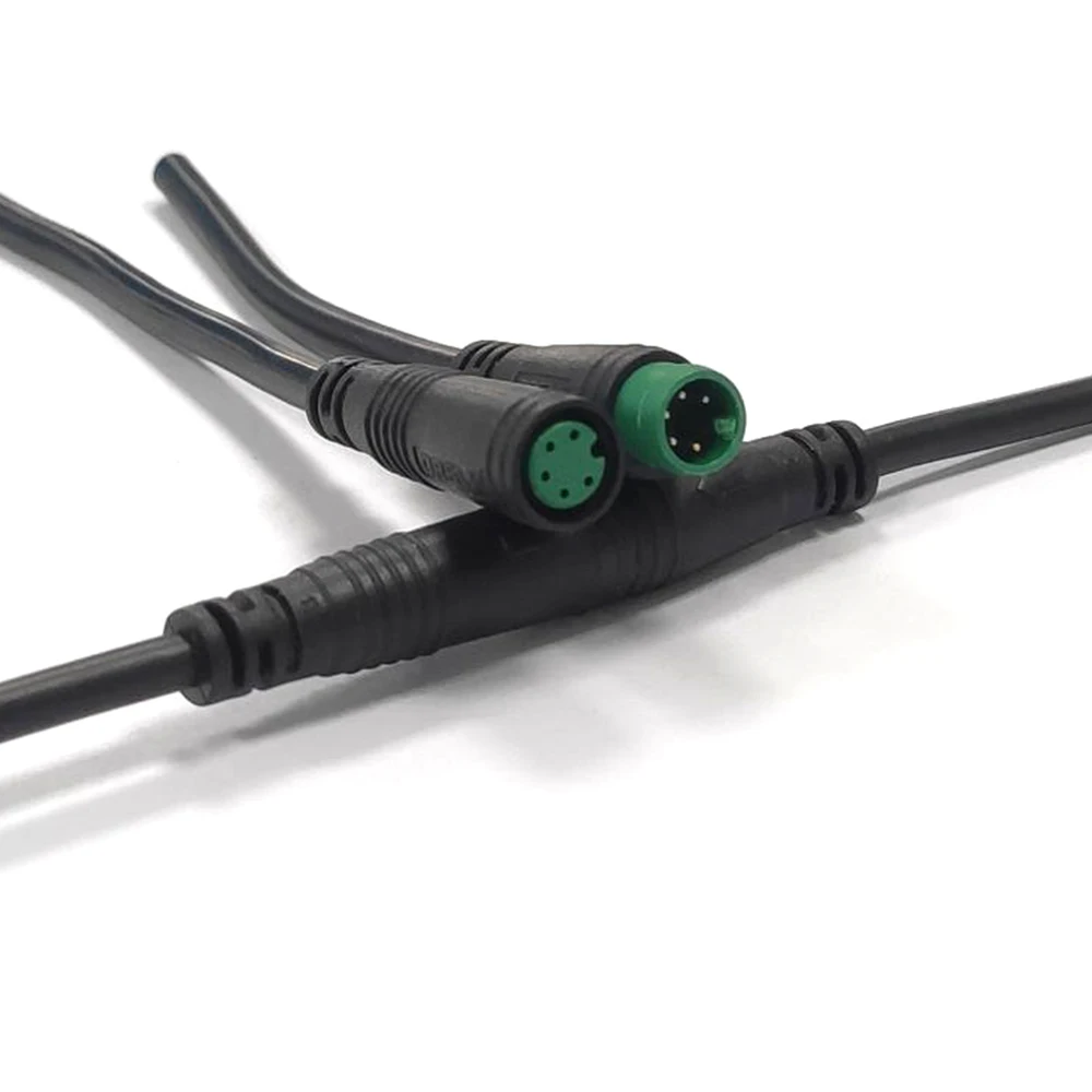 Small Size IP65 Electric Bike Waterproof Connector Female M8 5 Pin Female Male LCD Panel Connector