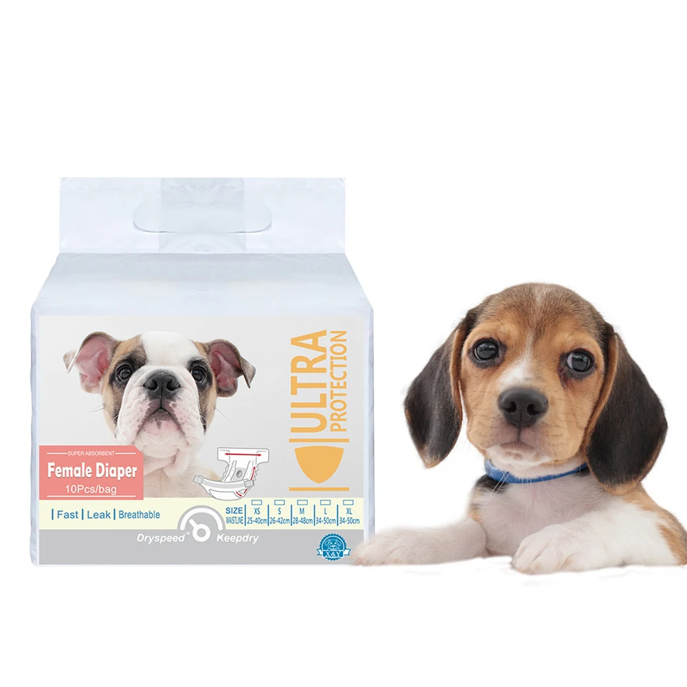 Dog Pet Diapers Wholesale Price Disposable Pet Cleaning Products For Small Animals Magic Tape