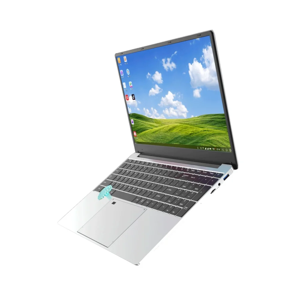 Best Quality 15.6 inch 1080P IPS R5 Ddr4 8gb 512gb Amd 7 2500U 4.1Ghz Metal Gaming Notebook Laptop