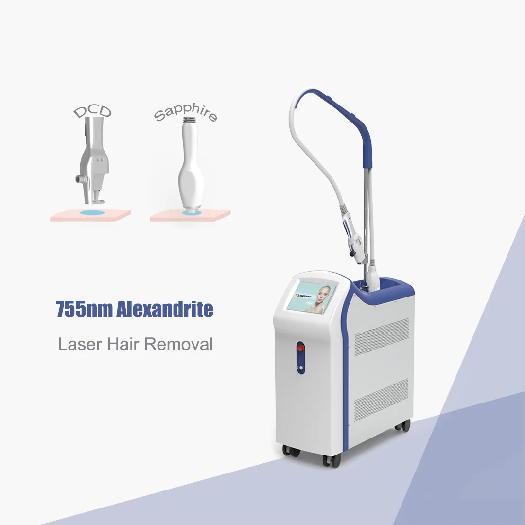 High power Laserconn alexandrite 755 nd yag laser hair removal alexandrite diode