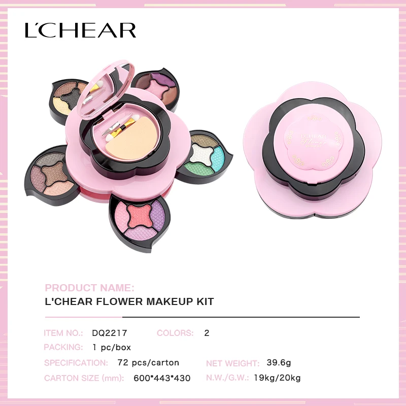 Professional All-In-One Complete Vegan Cosmetic Makeup Set Private Label Long-Lasting Beauty Kit for Women