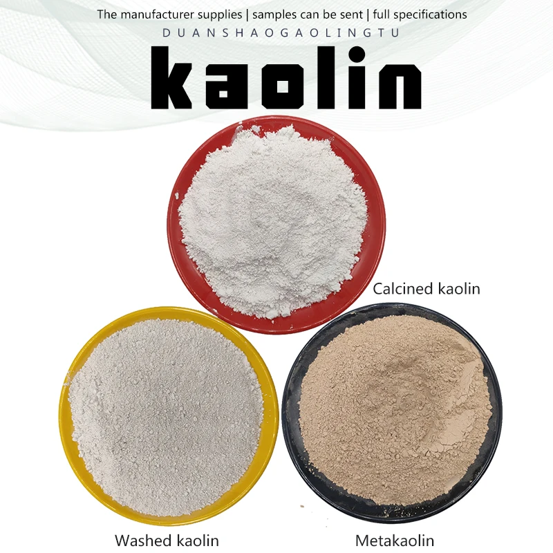 Оптовая продажа, моющий порошок каолина Monmetallic, Высококачественная кальцинированная вода, моющаяся китайская глина, экспортер