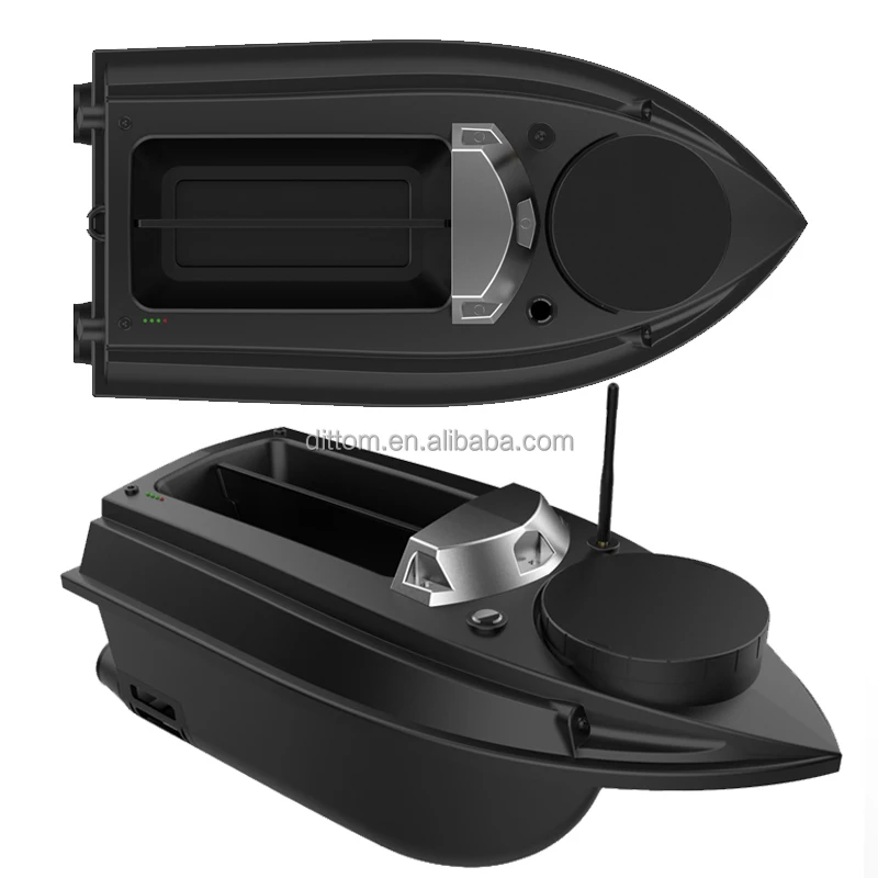 V030 GPS Fishing Bait Boat 12V 3KG 800M 180Nests Auto Cruise GPS Feeding Trawler RC Bait Boat with Releasing Hook