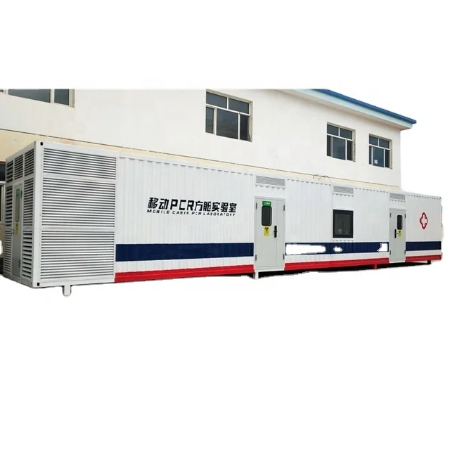 Mobile Laboratory Container PCR Mobile Lab with PCR Testing Equipment  Mobile Container PCR  Laboratory