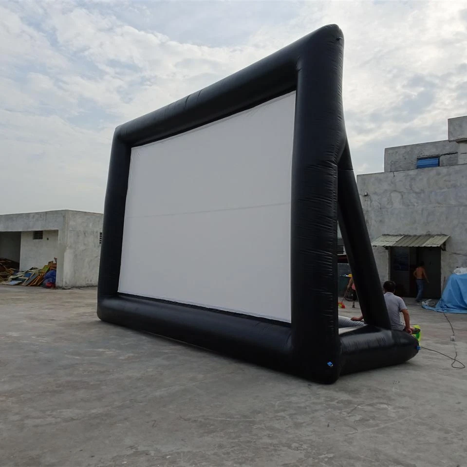 inflatable outdoor projection screen car movie screen