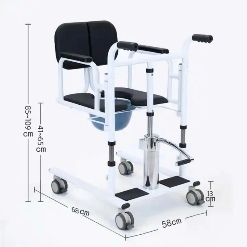 Hot Sale Multi-purpose Patient Lift Transfer Chair Medical Lifting Shift Used for
