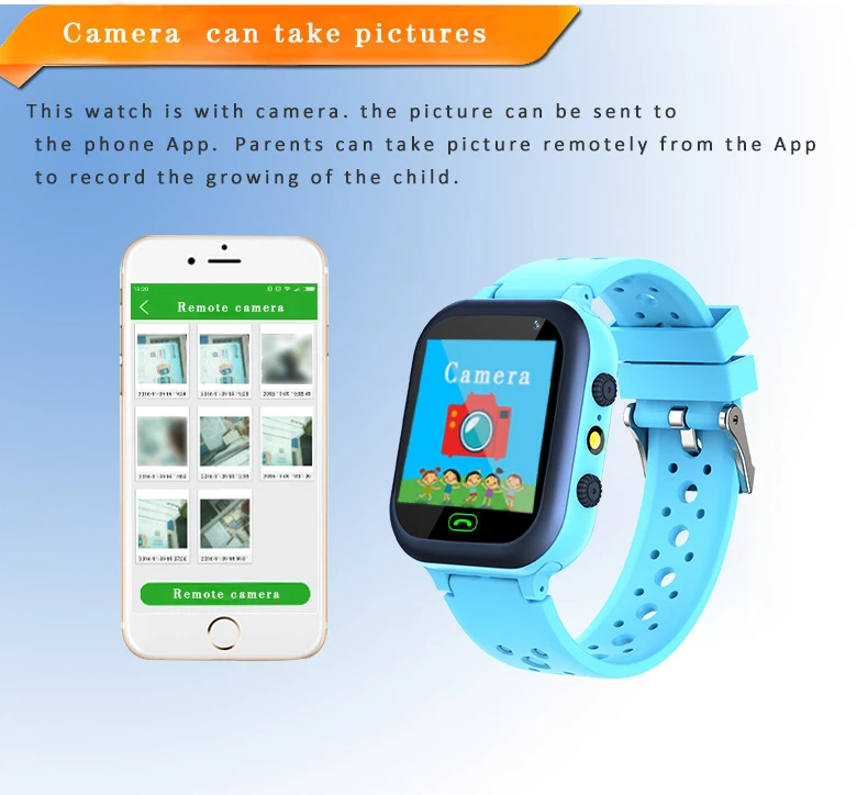 WiFi Bluetooth 4G GPS video call exercise pedometer free apps games music touch scream school student kids smart watch