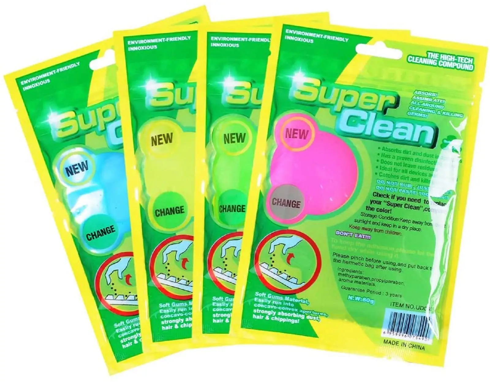 Keyboard Cleaner Car Cleaning Gel Laptop Universal Super Clean Gel Keyboard Glue Magic Cleaner Dust Remover Gel Nail Tools