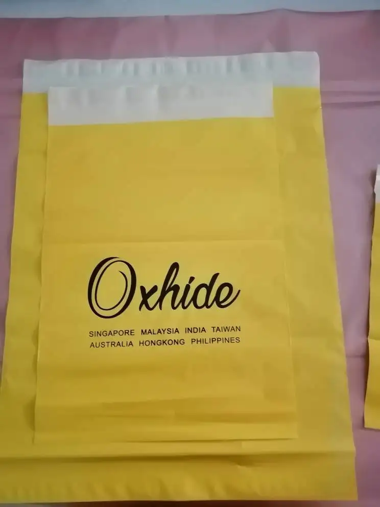 Custom Logo  Self-sealing Polly Mailer Express Mailing Packaging Plastic Bags for Garment Shipping