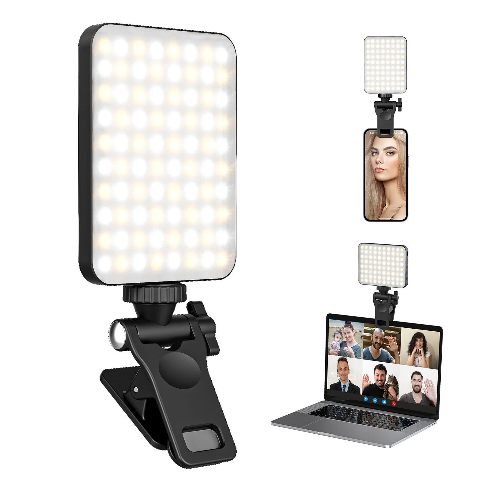 Cross-border mobile phone fill light video conference selfie live led light portable beauty photography tablet light wholesale