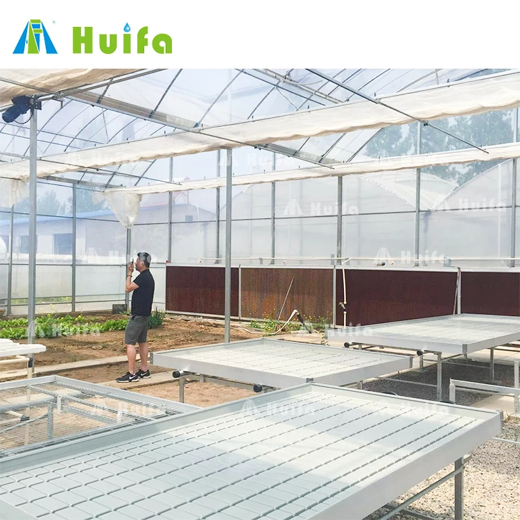 Huifa Rolling Table Grow Farms Seeding Bench Greenhouse Table Greenhouse Seedbed Rolling Benches
