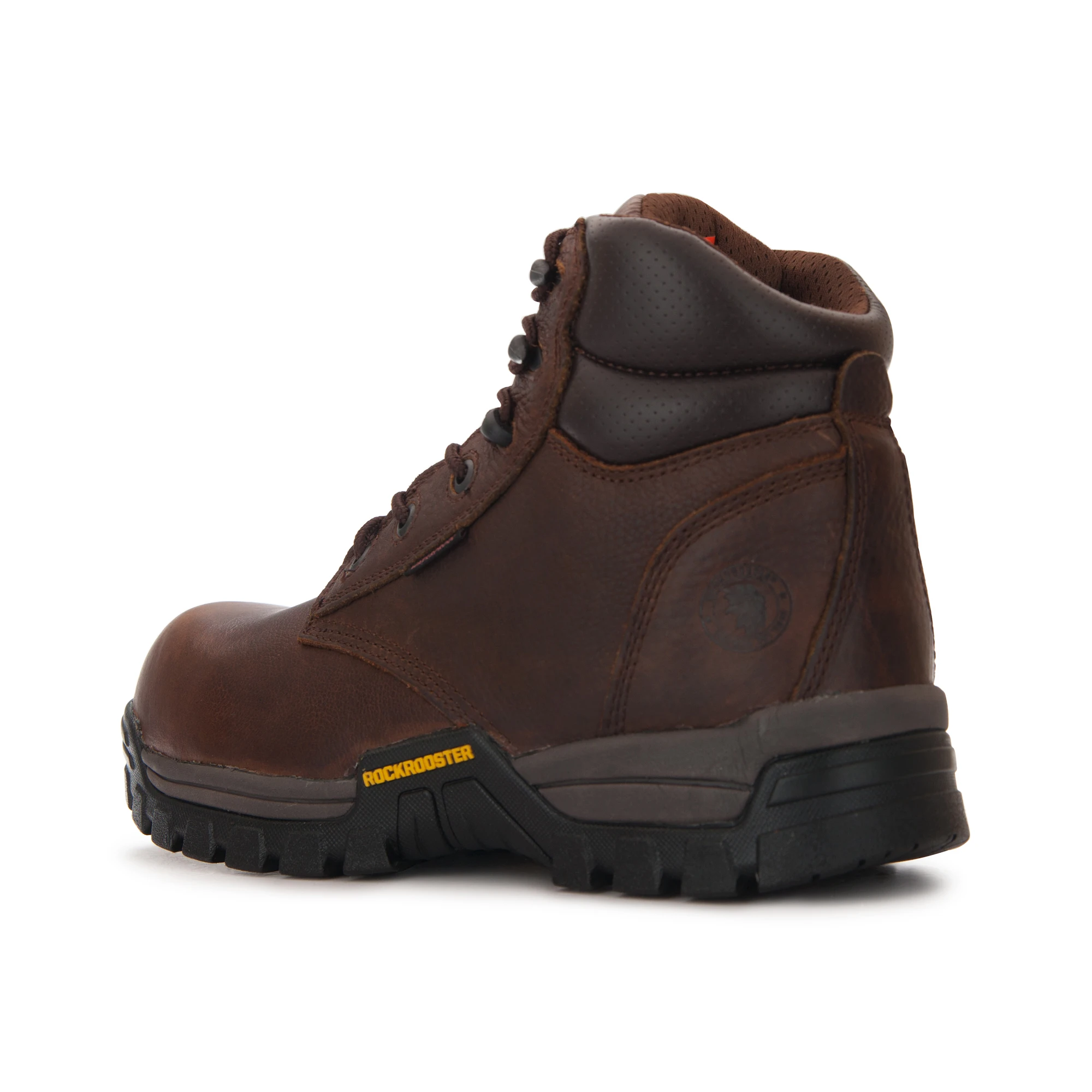 Rockrooster AT Series/мужские ботинки для пеших прогулок; Темно-коричневые ботинки с высоким голенищем из углеродного композитного материала; Ботинки для безопасности S3