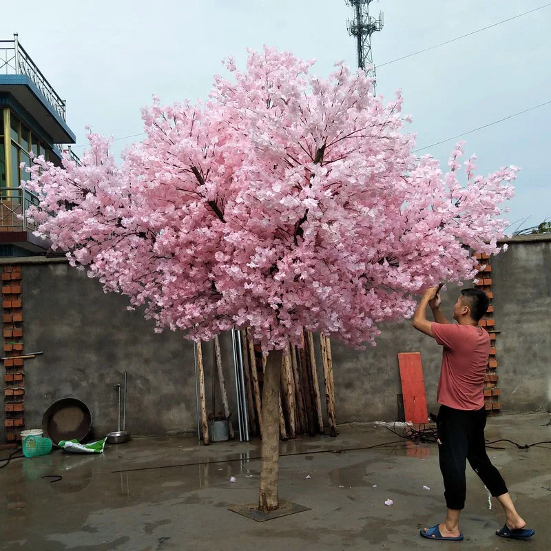 1.2 -3 Meter Height Factory Price Cherry Blossom Tree Indoor Artificial Flower Tree