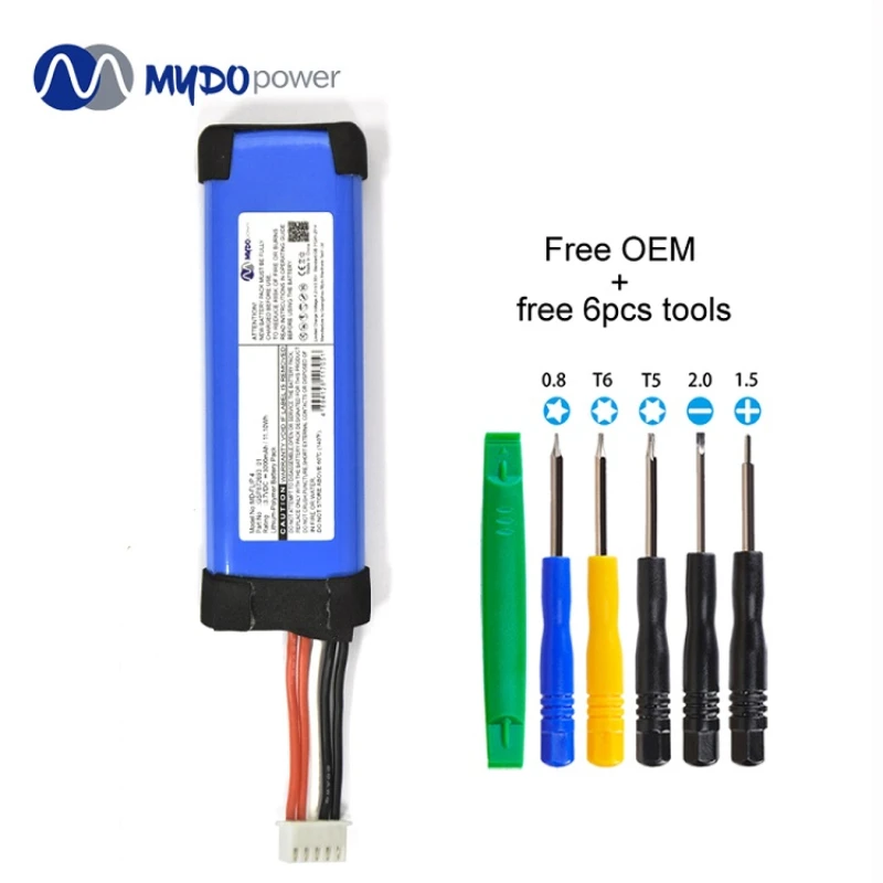 3.7volt 11.10Wh Battery for J Bl Flip 4 Bluetooth Speaker J Bl GSP87269301 3000mAh Wireless Speakers Rechargeable Battery