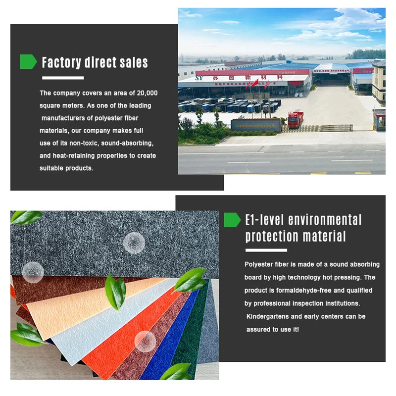 Acoustic Panels Manufacturer Polyester Acoustic Panels Felt Acoustic Ceiling Tiles Decorative Modern Design