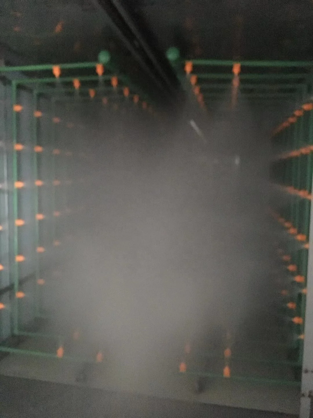 Powder Coating Metal Surface Treatment Overhead Conveyor Automatic Spray Tunnel System With 5 Stage Cleaning Dip