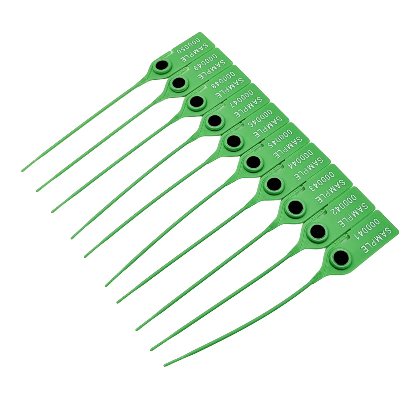 Disposable Customized Color and Serial Number Plastic Seal Tamper Evident Security Seals