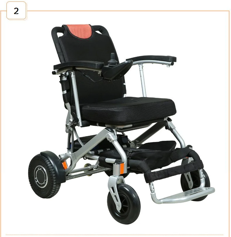 Durable Compact Joystick controller electric power wheelchair for disabled