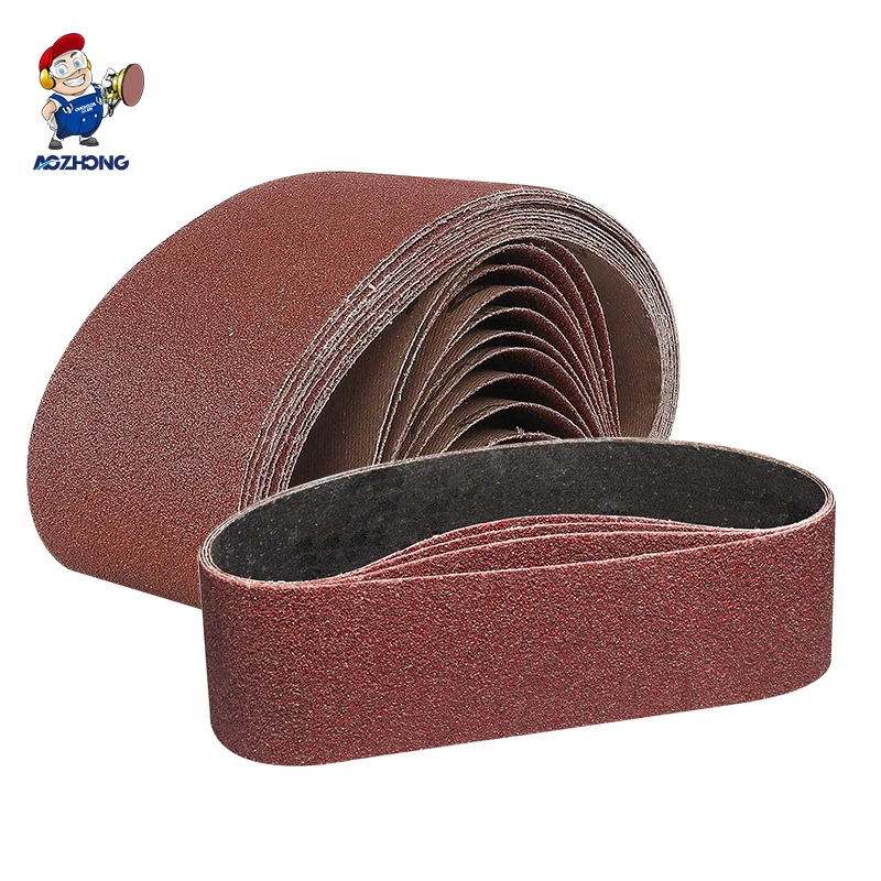 Glass Sanding Belt Jointing the Sanding Belts Polishing Aluminum Oxide Sanding Belts plastic Polish