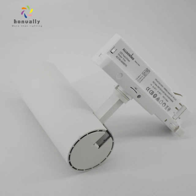
modern track light spot light 5 Years warranty all in one ultra slim adaptor driver 3 phase led track lighting 