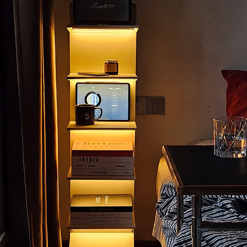 Household Stainless Steel Shelves Multi-Storey Iron Balcony Floor Storage for Face Storage