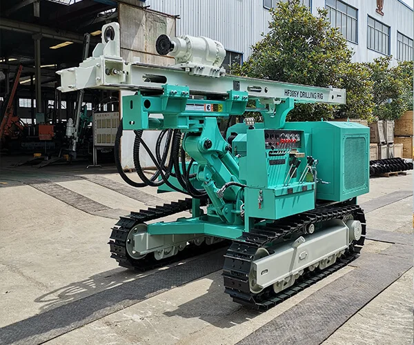  High Quality Hydraulic HF385Y Borehole Photovoltaic Solar piling rig Pile Driver for