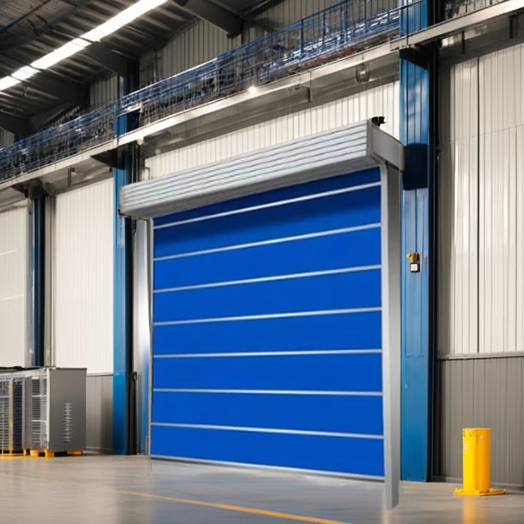 Fire Curtain Rolling Shutter Door High Performance 3 Hours Inorganic Fabric Smoke Curtain Fire Rolling Shutter Door