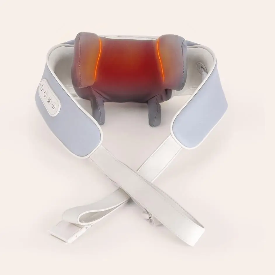 Electronic Neck And Shoulder Hot Rub Acupressure Smart Neck Massager Can Be Recharged To Relieve Soreness